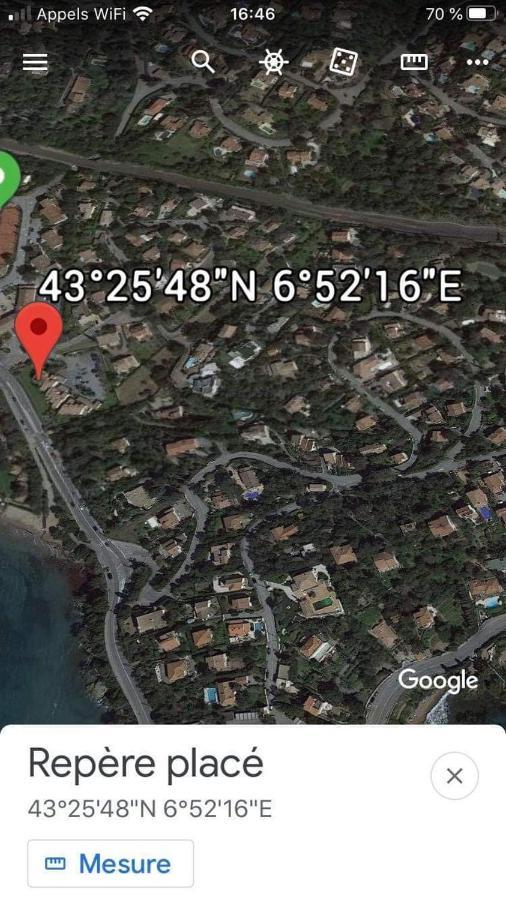 Agay Le Pti Bonheur 60M2 Rez De Jardin, En Bord De Mer Saint-Raphaël 외부 사진