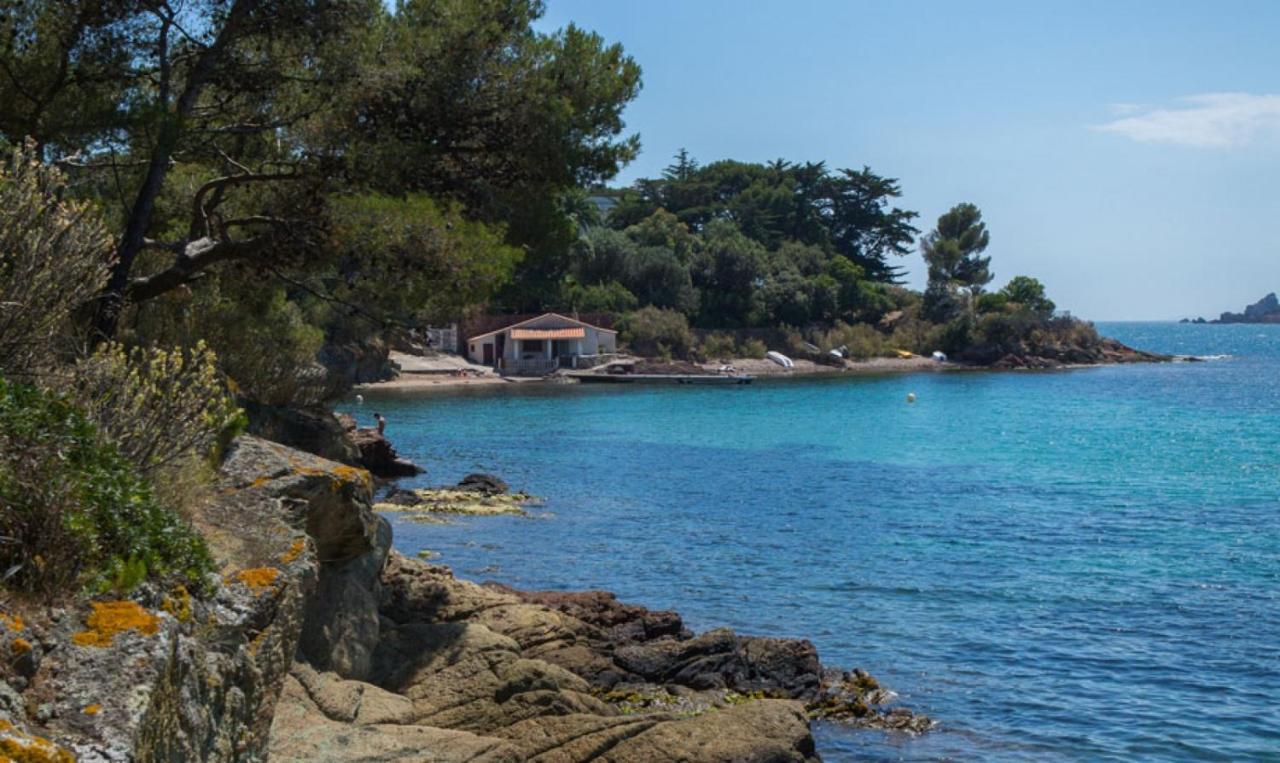 Agay Le Pti Bonheur 60M2 Rez De Jardin, En Bord De Mer Saint-Raphaël 외부 사진